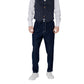 Blue Cotton Relaxed Fit Jean