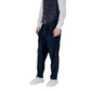 Blue Cotton Relaxed Fit Jean