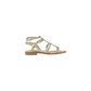Beige Leather Sandal