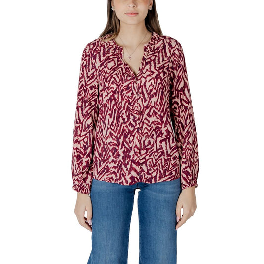 Multicolor Viscose Blouse