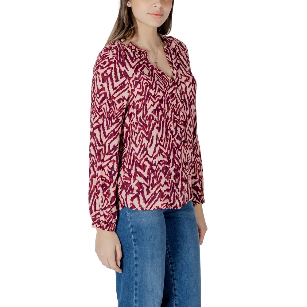 Multicolor Viscose Blouse