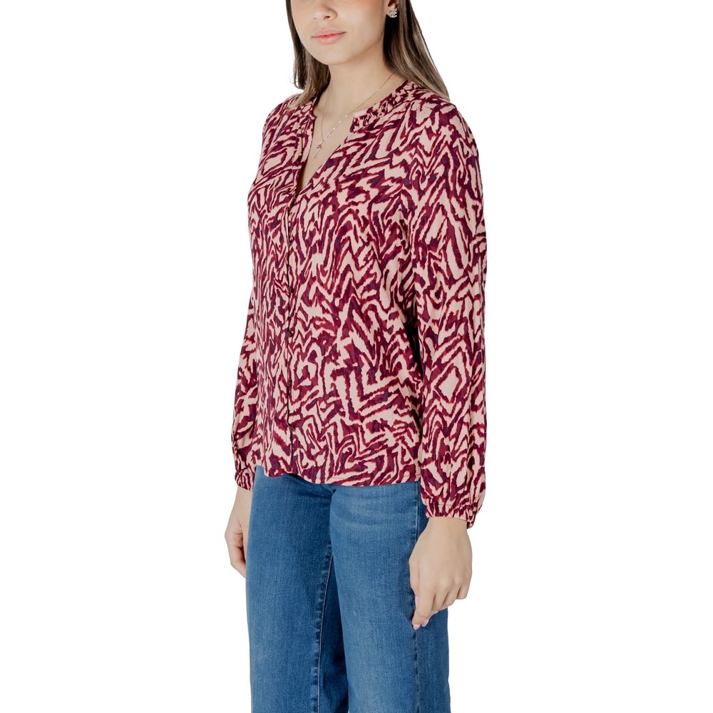 Multicolor Viscose Blouse