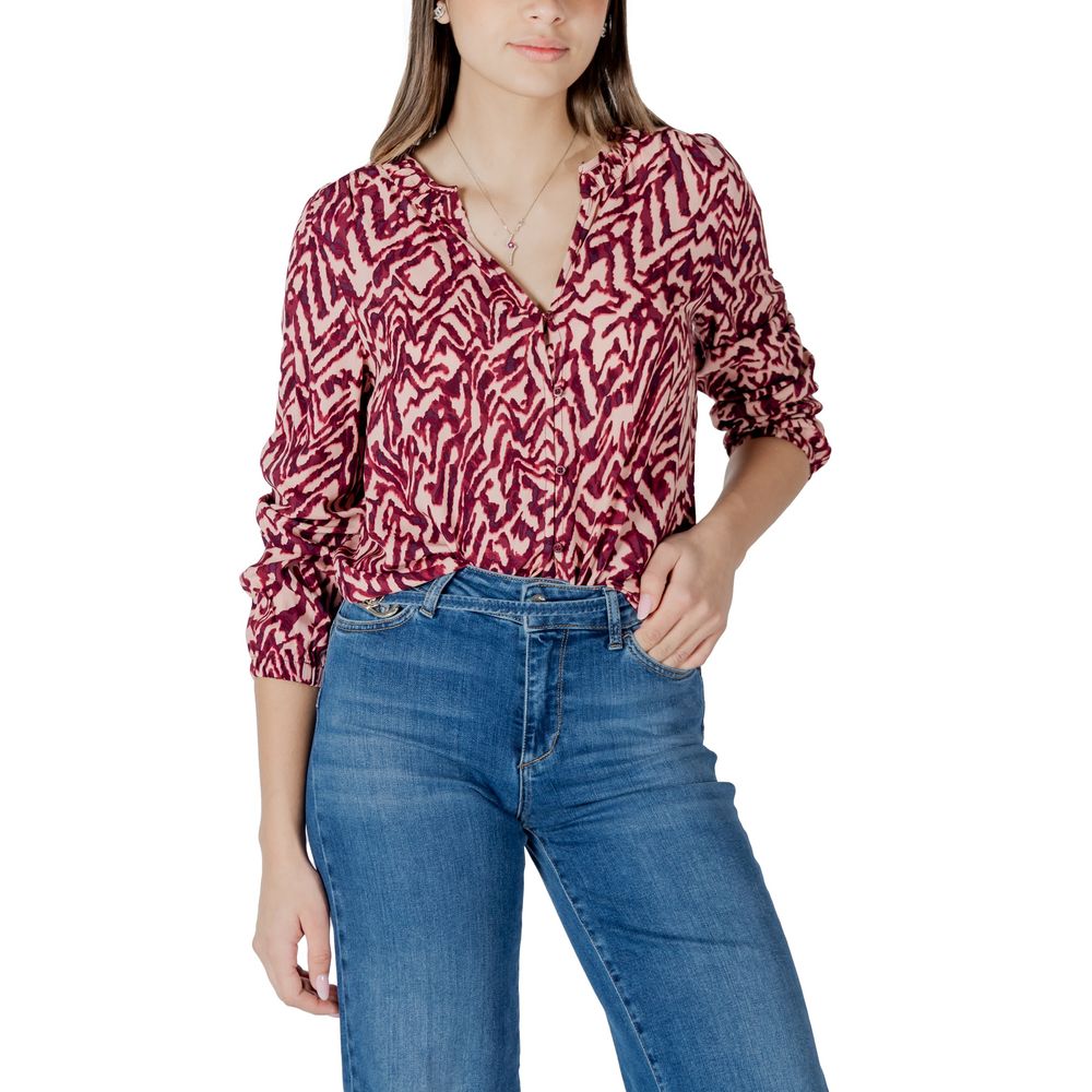 Multicolor Viscose Blouse