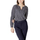 Blue Viscose Blouse