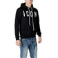 Black Cotton Hoody