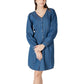 Blue Cotton Short