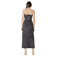 Black Cotton Midi