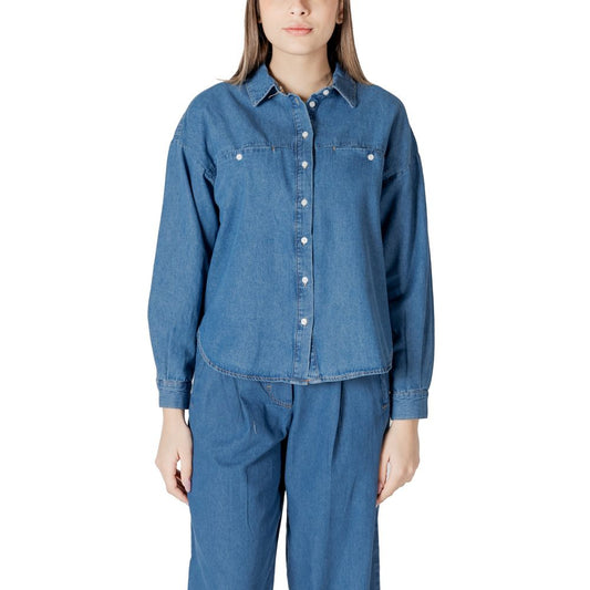 Blue Cotton Shirt