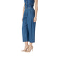 Blue Cotton Jeans Denim