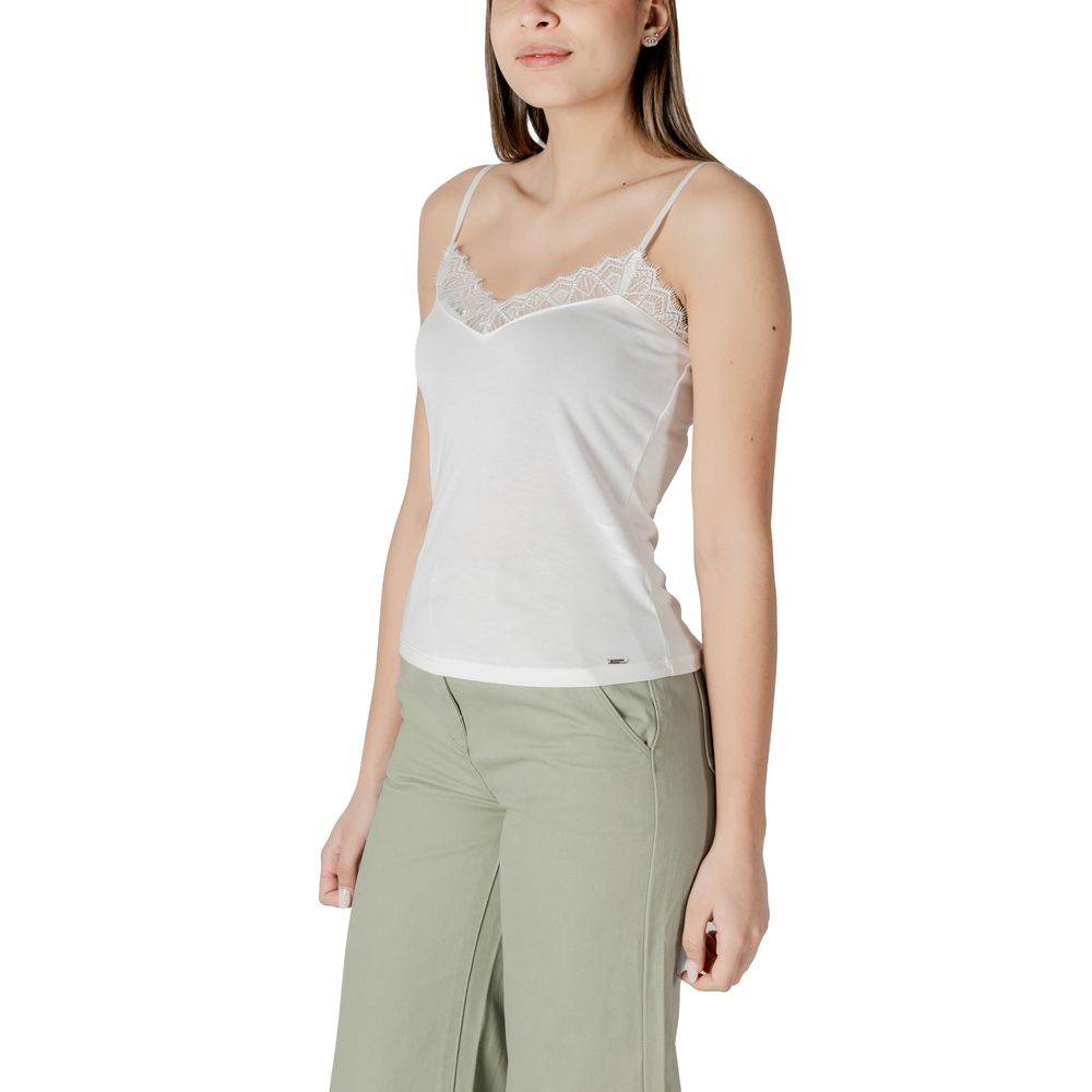 White Modal Tank Top