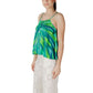 Green Viscose Tank Top