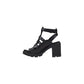 Black Leather Sandal