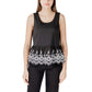 Black Cotton Tank Top
