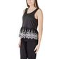 Black Cotton Tank Top