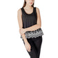 Black Cotton Tank Top