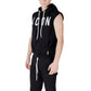 Black Cotton Hoody