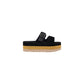Black Suede Leather Sandal