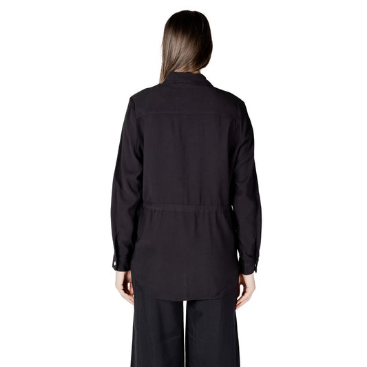 Black Viscose Shirt
