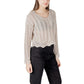 Beige Recycled Cotton Sportswear