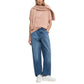 Blue Cotton Mom Jean