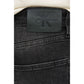 Black Cotton Relaxed Fit Jean