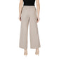 Beige Viscose Pant