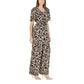 Beige Viscose Jumpsuit