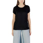 Black Viscose T-Shirt