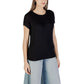 Black Viscose T-Shirt