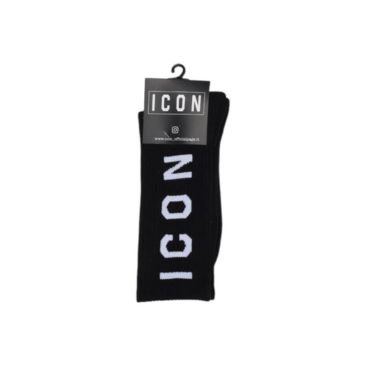Black Cotton Sock