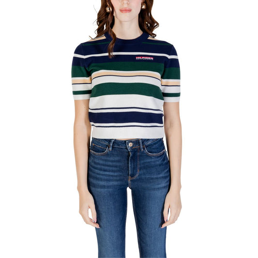 Blue Lyocell Sweater