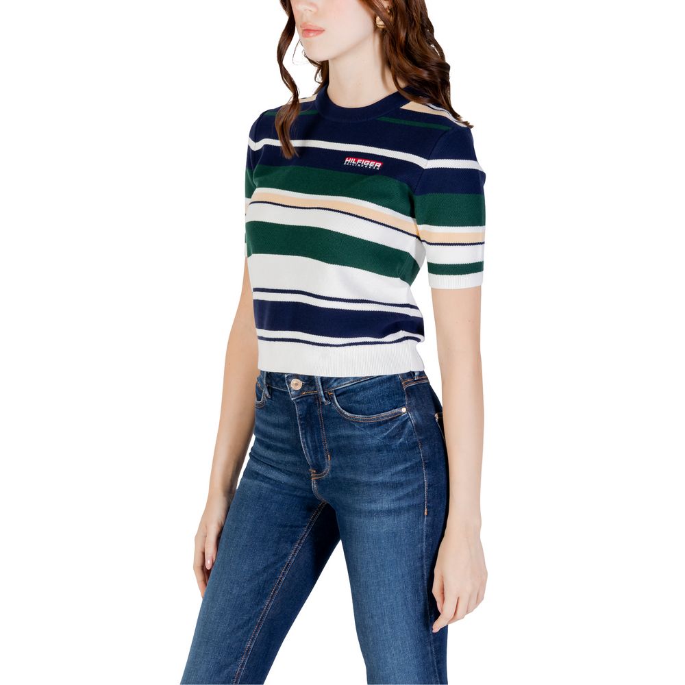 Blue Lyocell Sweater
