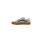 Gray Suede Leather Sneaker