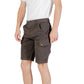 Gray Cotton Bermuda