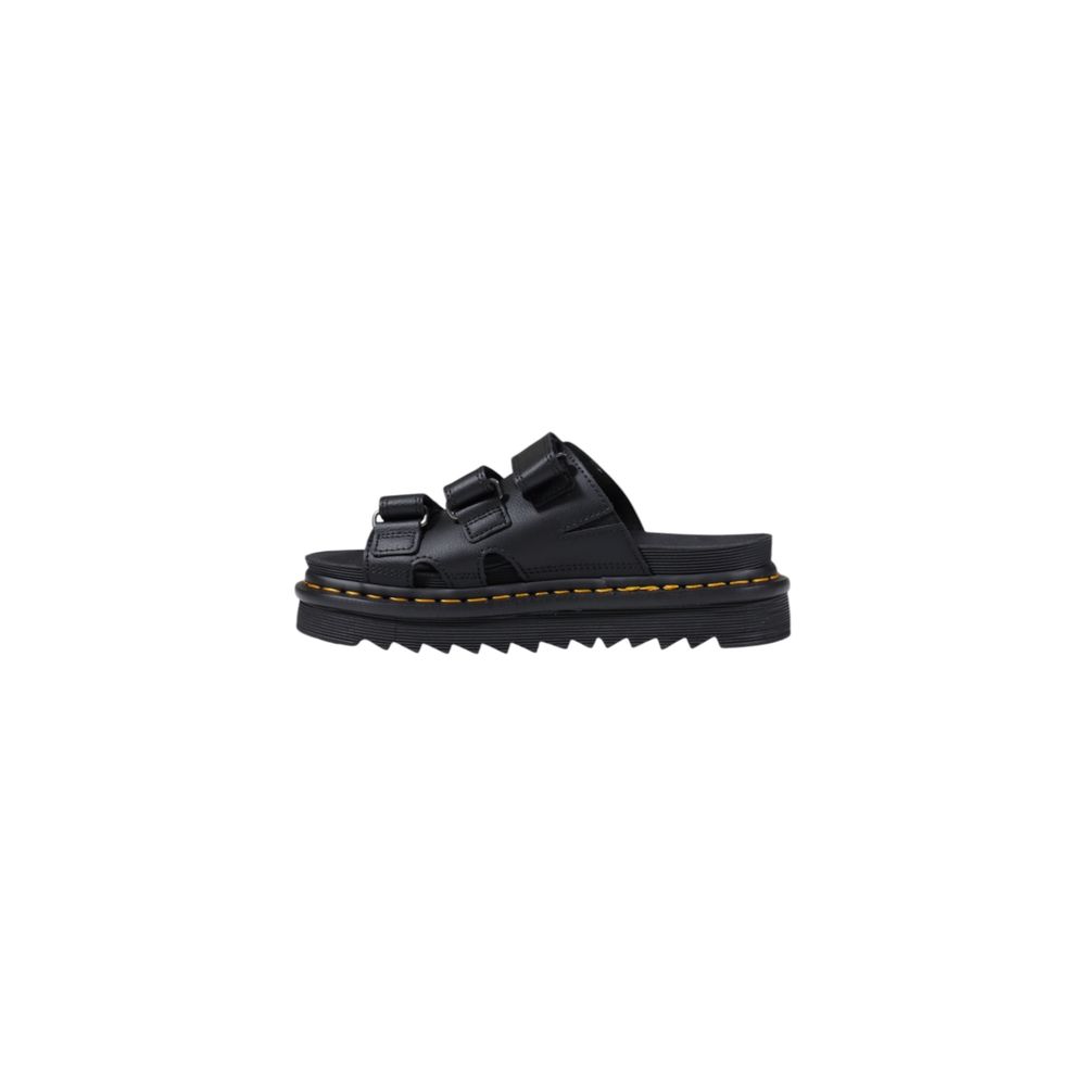 Black Leather Platform