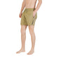 Green Polyester Swim Short