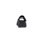 Black Artificial Leather Platform