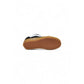 Black Suede Leather Sneaker