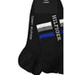 Black Cotton Sock