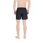 Black Polyester Swim Short