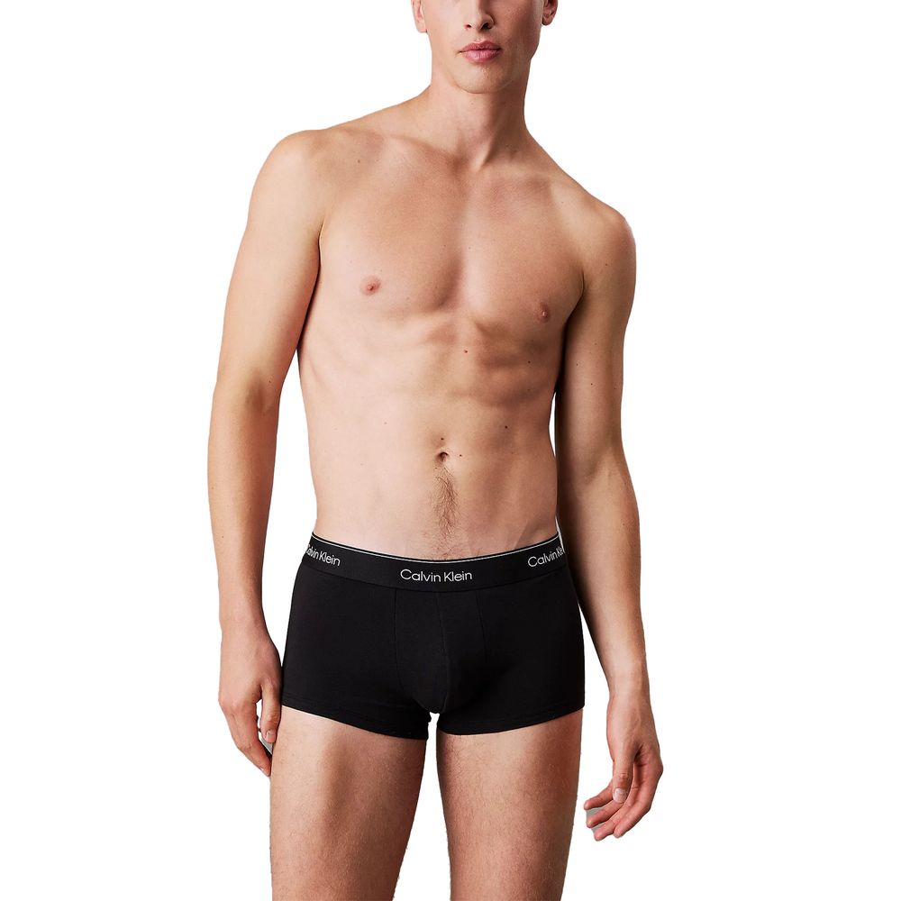 Black Cotton Boxer
