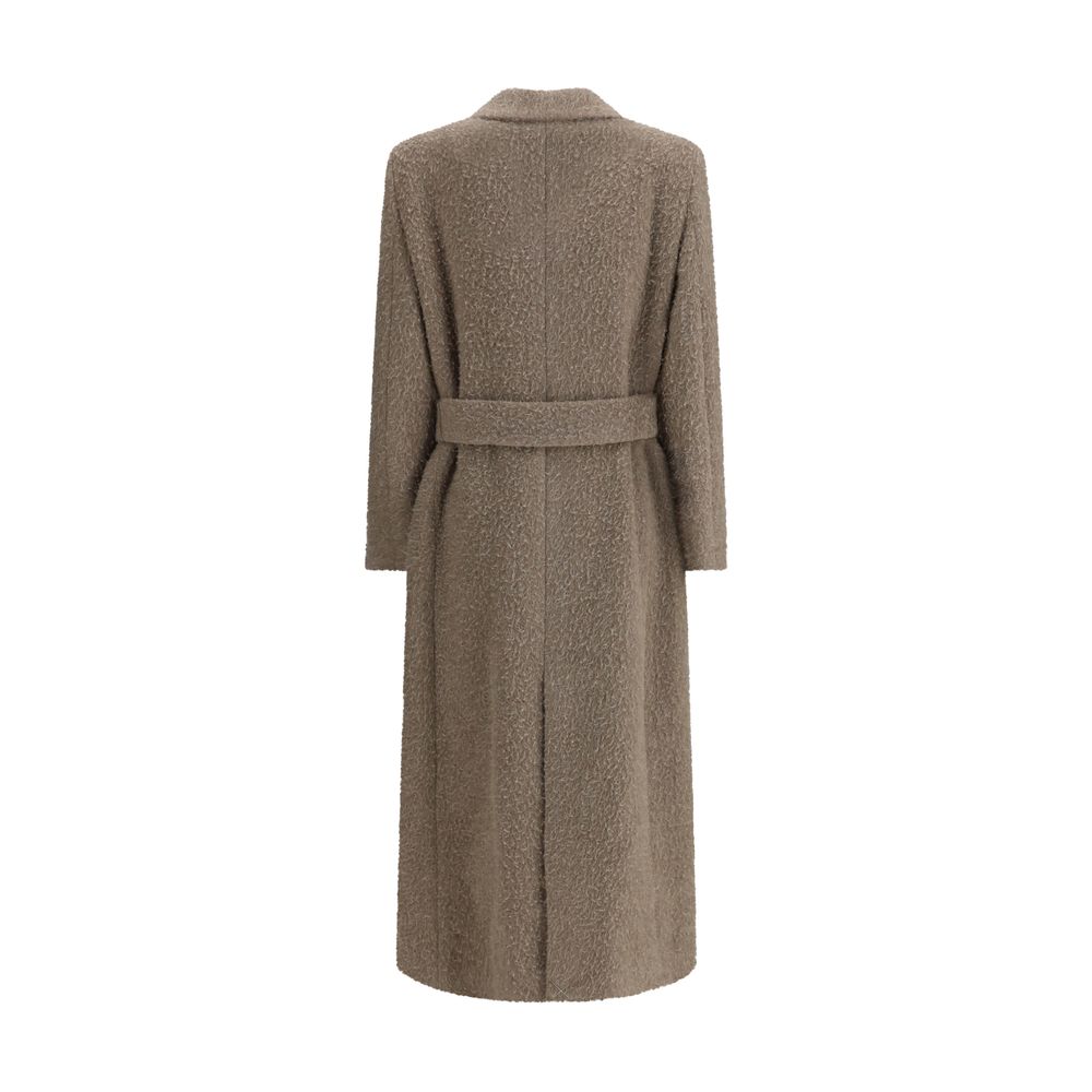 Beige double-breasted Coat