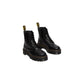 Black Leather Ankle