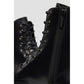Black Leather Ankle