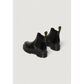 Black Leather Ankle