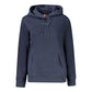 Blue Cotton Women Sweater