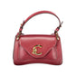 Red Leather Women Handbag
