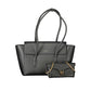 Black Leather Women Handbag