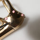 Gold Embellished Vally Heels Sandals Shoes