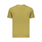 Green Cotton Men T-Shirt